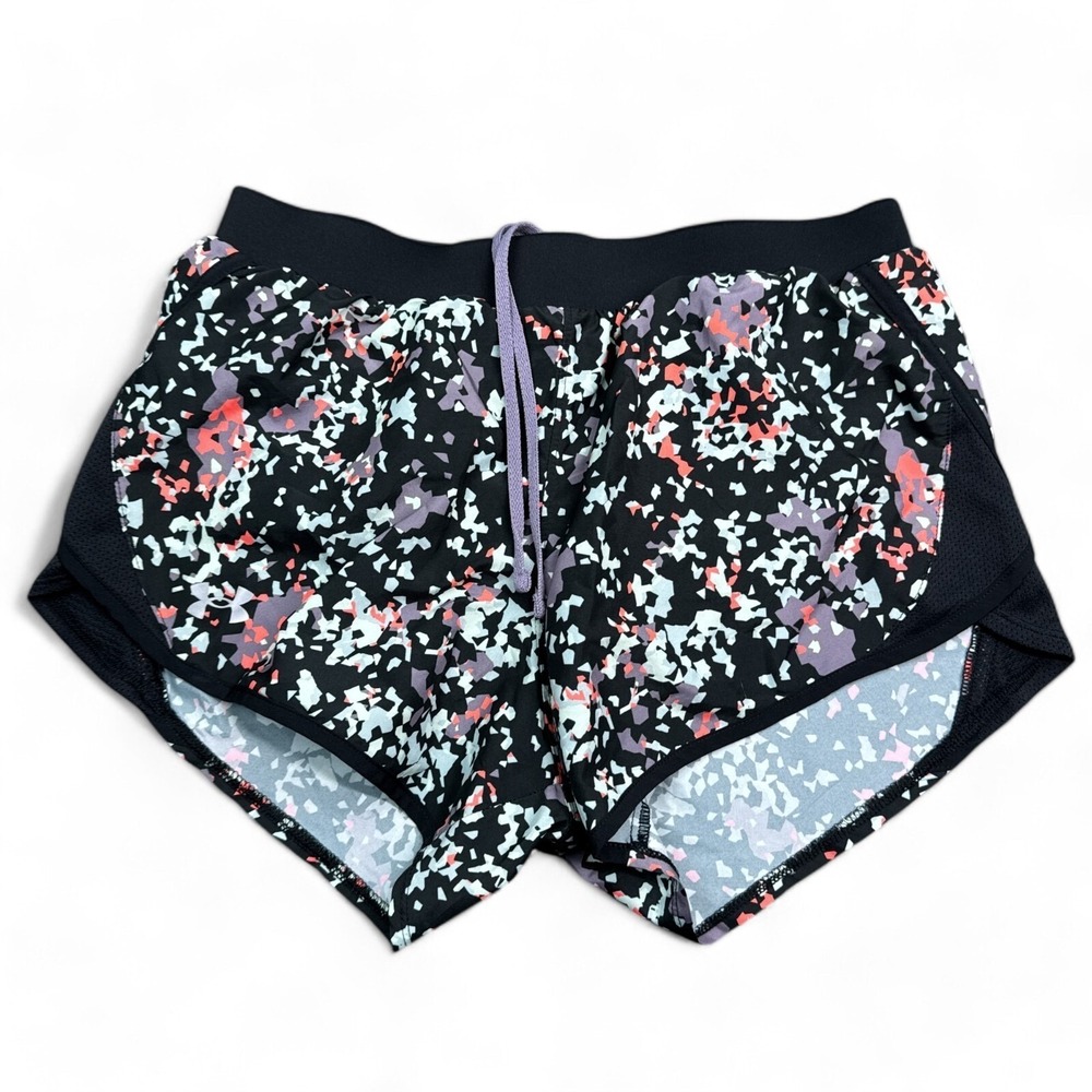 Under Armour Running‎ Shorts Womens Size Small Multicolor Heatgear Loose Fit